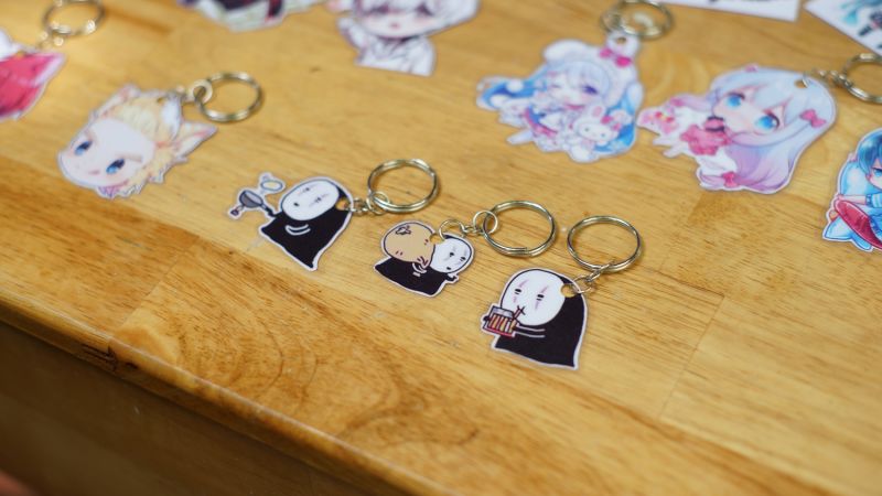 gian hàng quà lưu niệm